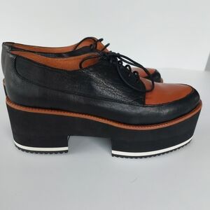 L’Intervalle Platform Leather Shoes – Size 38 (Fits 37)